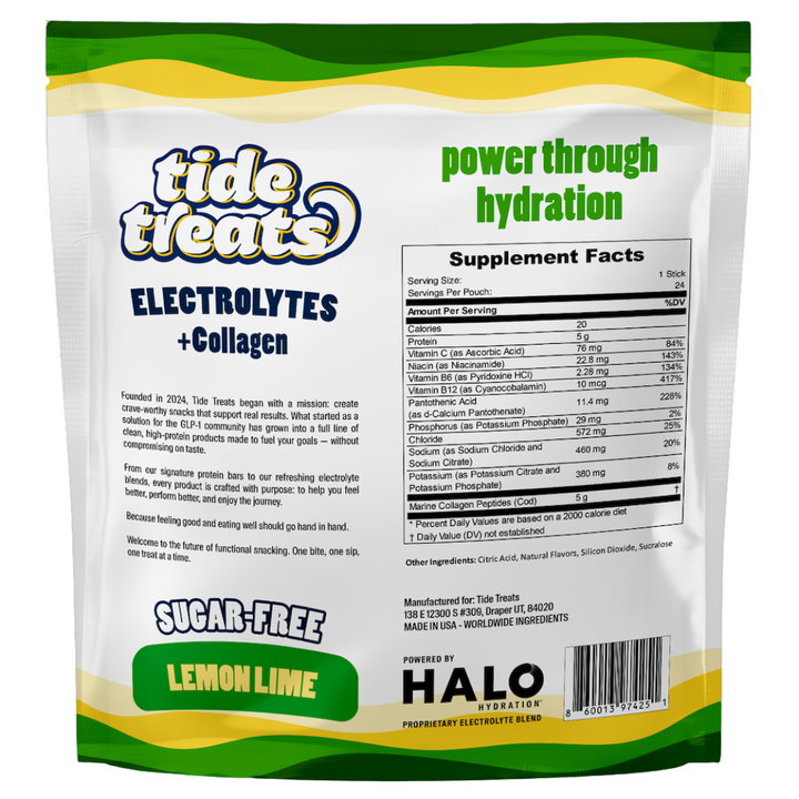 Lemon Lime Electrolyte + Collagen