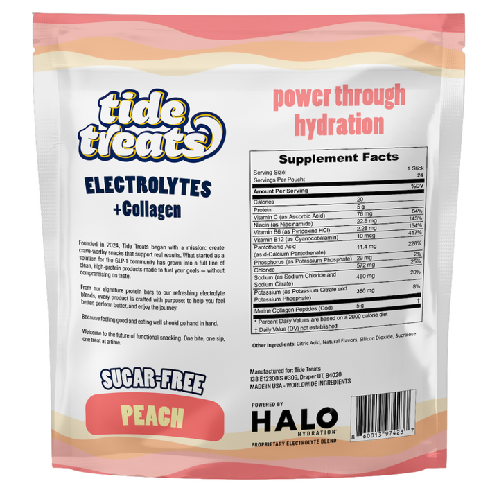 Peach Electrolytes + Collagen