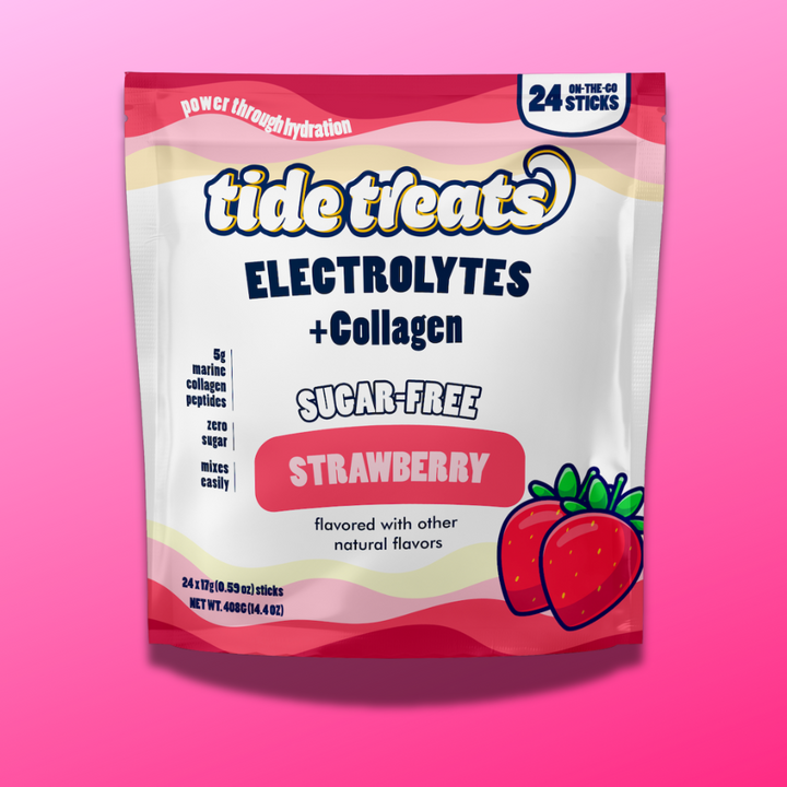 Strawberry Electrolytes + Collagen