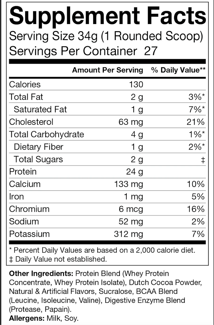 Tidetreats Cookies & Cream Protein Powder