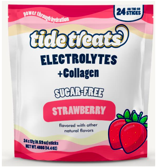 Strawberry Electrolytes + Collagen
